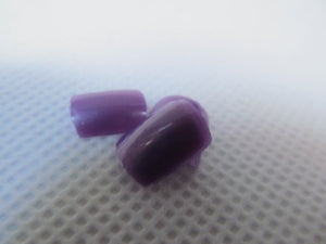 500 x False Purple Toe Feet Nails Full Coverage, 10 different sizes (50 of each size)