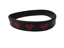 Load image into Gallery viewer, Fat-catz-copy-catz Superman D.C Comics superhero silicone rubber gummy fashion wrist bracelet band
