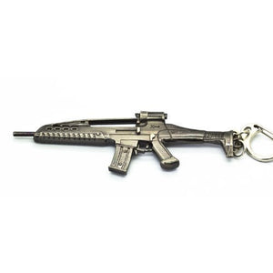 MiNGFi XM8 Rifle Gun Metal Model Keyring Keychain Pendant