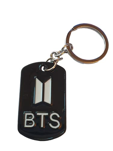Fat-catz-copy-catz BTS K-Pop Beyond the Scene Bantang Black Logo Keyring