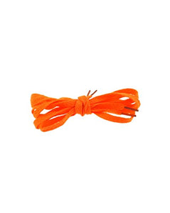 NEON ORANGE FLUORESCENT SHOE LACES