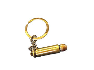 BULLETS KEYRING SOLID METAL REPLICA 8MM BULLET KEYRING CROSSFIRE MACHINE GUN PISTOL GIFTS4ALL