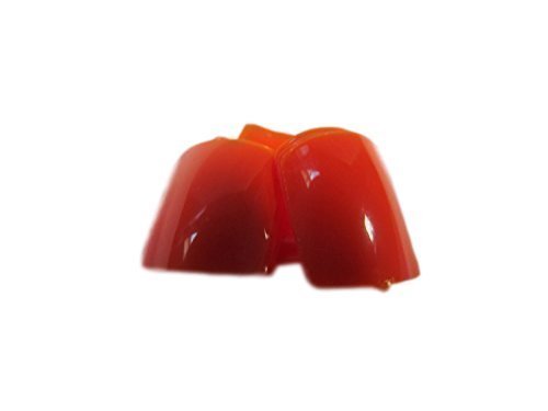 500 False Orange TOE NAILS in Sizes 1 - 10