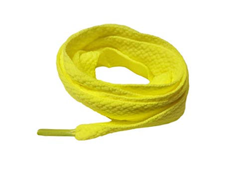 NEW NEON SHOE LACES NEON YELLOW LACE BOOTLACES TRAINERS SHOELACES LACE