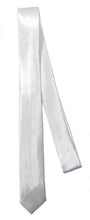 Load image into Gallery viewer, BB Accessories Skinny Neck Tie - 01) White
