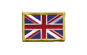Great Britain Flag embroidered Iron-On Patch