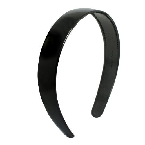 Sourcingmap Plastic Toothed Lady Hair Hoop Headband Ornament, Black