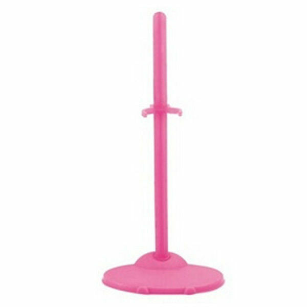 2x DOLL'S SIZE STAND DISPLAY PROP PLASTIC MANNEQUIN HOLDER FOR 10
