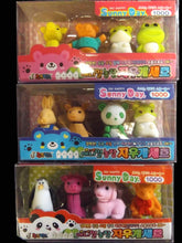 Load image into Gallery viewer, 1x PACK 4 NOVELTY 3D NOVELTY PUZZLE ANIMAL JAPANESE STYLE RUBBERS ERASERS UKSELL
