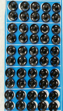 Load image into Gallery viewer, 50x Black Tone Sew On Press Stud Popper Snap Closure Buttons 10mm Diameter
