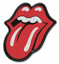 Load image into Gallery viewer, QUALITY RED MOUTH &amp; TONGUE STONES IRON or SEW ON PATCH UK SELLER FREE P&amp;P
