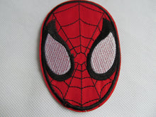 Load image into Gallery viewer, FASHION EMBROIDERY T-SHIRT MARVEL SPIDERMAN FACE IRON SEW ON PATCH UK SELLER
