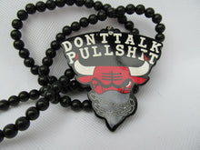 Load image into Gallery viewer, URBAN ACRYLIC DONT TALK BULLSHIT CHICAGO BEADED HIPHOP GANGSTER FASHION NECKLACE
