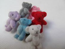 Load image into Gallery viewer, 3, 5 or 10 SMALL TINY MINIATURE DOLL HOUSE CRAFT 1/12th TEDDY BEARS 1.4&quot; TALL
