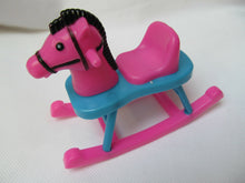 Load image into Gallery viewer, SMALL DOLL SIZED ACCESSORY ROCKING HORSE UK SELLER FREE P&amp;P
