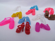 Load image into Gallery viewer, 12&quot; DOLL&#39;S SIZED CLOTHING 9 PAIRS QUALITY SILICONE CUTE SHOES BOOTS UK SELLER
