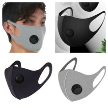 Load image into Gallery viewer, 1x Washable Ice Silk Dustproof Face Mask with Breathing Valve Reuseable UKSeller

