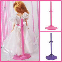 Load image into Gallery viewer, 2x DOLL&#39;S SIZE STAND DISPLAY PROP PLASTIC MANNEQUIN HOLDER FOR 10&quot;-14&quot; DOLLS
