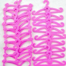Load image into Gallery viewer, 12 20 30 MINI PINK COAT DRESS CLOTHING HANGERS MADE FOR 12&quot; SIZED DOLLS UKSELLER
