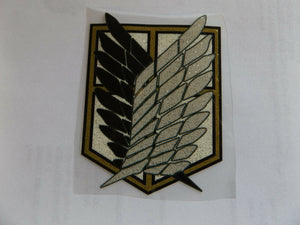 ATTACK ON TITANS JAPANESE MANGA IRON ON SMOOTH HEAT TRANSFER PATCH CLOTHES BAGS