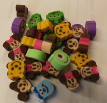 Load image into Gallery viewer, Cute 30+ Mini novelty 3D erasers inside a plastic Light Bulb UK Seller Free P&amp;P
