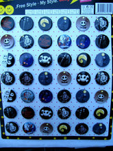 Load image into Gallery viewer, PACK OF 30 or 42 NIGHTMARE BEFORE CHRISTMAS BADGES 40mm GIFT PARTY BAG UK SELLER
