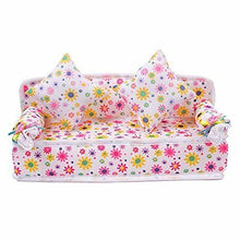 Load image into Gallery viewer, 12&quot; SINDY DOLL SIZED LIVING ROOM PINK FURNITURE SOFAS, TABLE, LAMPS UK SELLER
