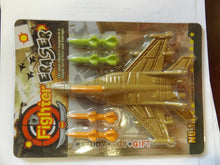 Load image into Gallery viewer, NOVELTY PUZZLE MILITARY BOYS WAR FIGHTER JET PLANE MISSILES RUBBER ERASERS UK
