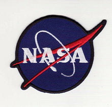 Load image into Gallery viewer, FASHION EMBROIDERY T-SHIRT NASA ASTRONAUT SPACE LOGO IRON SEW ON PATCH UK SELLER

