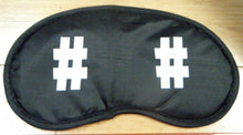 Load image into Gallery viewer, CUTE EYE SLEEPING MASKS BLINDFOLD TRAVEL COVER HASH TAG DOLLAR SLEEPING EYES UK
