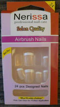 Load image into Gallery viewer, 24x Daily Wear Full Cover Natural Short Sheer Pink French Manicure False Nails
