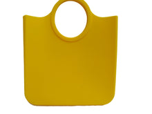 Load image into Gallery viewer, LADIES BRIGHT NEON FASHION SILICONE HANDBAG CLUTCH PURSE, 3 COLOURS: PINK YELLOW
