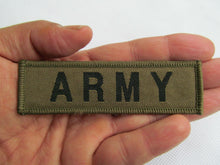 Load image into Gallery viewer, FASHION EMBROIDERY CLOTH ARMY or US ARMY LOGO MILITARY PATCH IRON OR SEW ON
