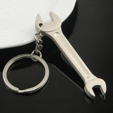 Load image into Gallery viewer, MEN BOYS HANDY TOOLS NOVELTY AXE SAW SPANNER PLIERS MALLET KEYRINGS GIFT IDEA UK
