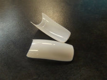 Load image into Gallery viewer, 100x LONG FALSE FAKE NAILS FASHION TIPS, FRENCH MANICURE, 8 COLOURS FREE UK P&amp;P
