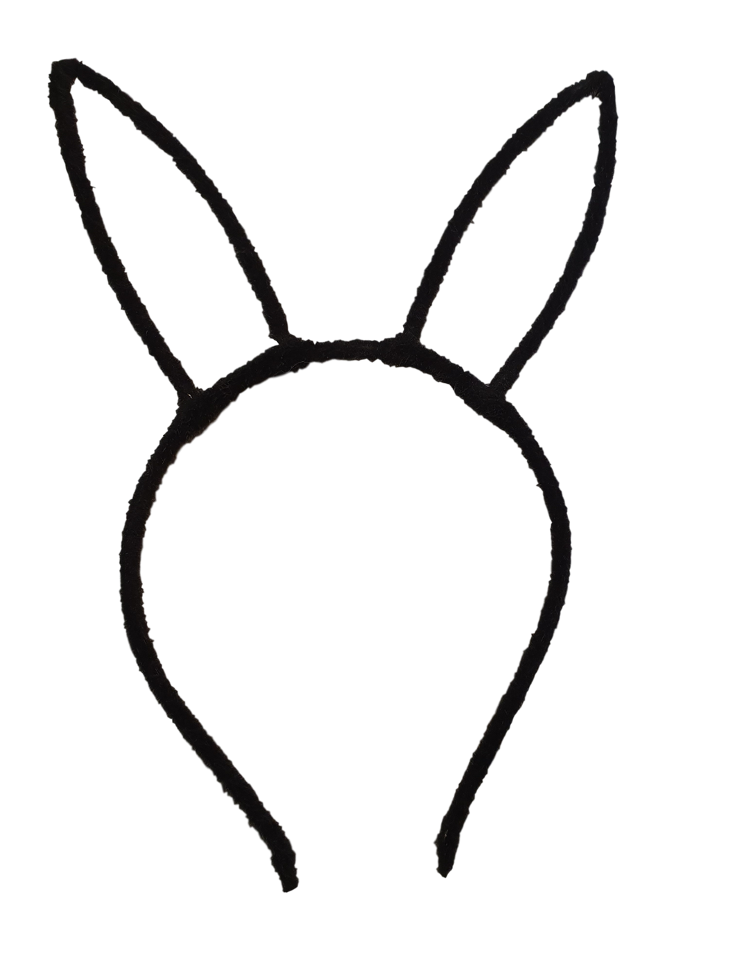 Fun Cute Black Ladies Girls Faux Fur Rabbit Ears Fun CosPlay Hen Night Headband