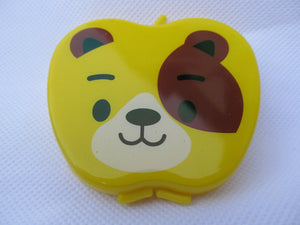 KIDS LADIES CUTE ANIMAL BEAR FROG CAT COMPACT MIRROR & COMB SET GIFT IDEA UKSELL