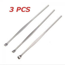 Load image into Gallery viewer, 3x STAINLESS STEEL HYGENIC EAR WAX EXTRACTOR REMOVER TOOL EAR PICKER UK DISPATCH
