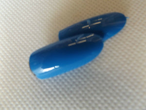 100 x OVAL FALSE FAKE ACRYLIC FRENCH FULL COVER NAILS 15+ COLOURS UK SELLER