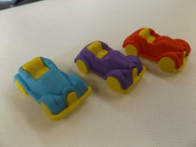 Load image into Gallery viewer, 1x CAR MOTOR VEHICLE PUZZLE ERASERS (NOT IWAKO) JAPANESE STYLE RUBBERS UK SELLER
