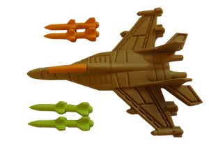 NOVELTY PUZZLE MILITARY BOYS WAR FIGHTER JET PLANE MISSILES RUBBER ERASERS UK