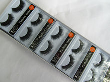 Load image into Gallery viewer, 10x INDIVIDUAL BOXED HANDMADE FALSE FAKE THICK BLACK EYE LASHES MAKEUP COSMETICS
