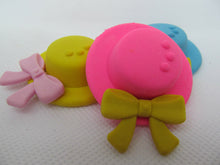 Load image into Gallery viewer, 1x RANDOMLY SELECTED CUTE FASHION GIRLS HAT RUBBERS ERASERS UK SELLER FREE P&amp;P
