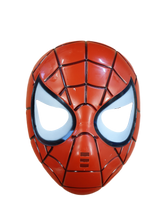 Load image into Gallery viewer, Marvel Avengers Red Spiderman Kids Adults Fancy Dress Costume Mask Free UK P&amp;P
