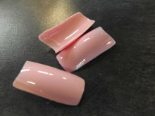 Load image into Gallery viewer, 100x LONG FALSE FAKE NAILS FASHION TIPS, FRENCH MANICURE, 8 COLOURS FREE UK P&amp;P
