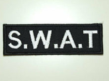 Load image into Gallery viewer, 2x SWAT ARMY MILITARY FANCY DRESS IRON SEW ON PATCH BADGE EMBLEM TSHIRT UKSELLER
