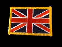 Load image into Gallery viewer, 5 DESIGNS OF EMBROIDERY CLOTH UNION JACK BRITISH FLAG IRON SEW ON JEANS CLOTHES
