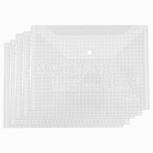 Load image into Gallery viewer, CLEAR PLASTIC BAGS A4 FILE STORAGE DOCUMENT ART SCHOOL FOLDERS WATERPROOF
