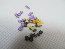 Load image into Gallery viewer, CUTE COLOURFUL BOWS WHEEL CLAY FIMO 3D ART FOR FALSE TOE FINGER NAILS UK SELLER
