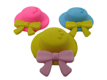 Load image into Gallery viewer, 1x RANDOMLY SELECTED CUTE FASHION GIRLS HAT RUBBERS ERASERS UK SELLER FREE P&amp;P
